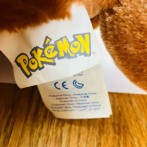 Build A Bear Pokemon Eevee Plush 16in No Sound 2019 - Picture 6 of 8